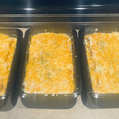 Cheesy Sour Cream Turkey Enchiladas