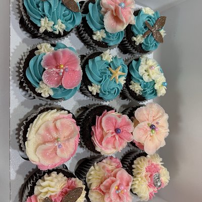 6 pk, single flavor, cupcakes 