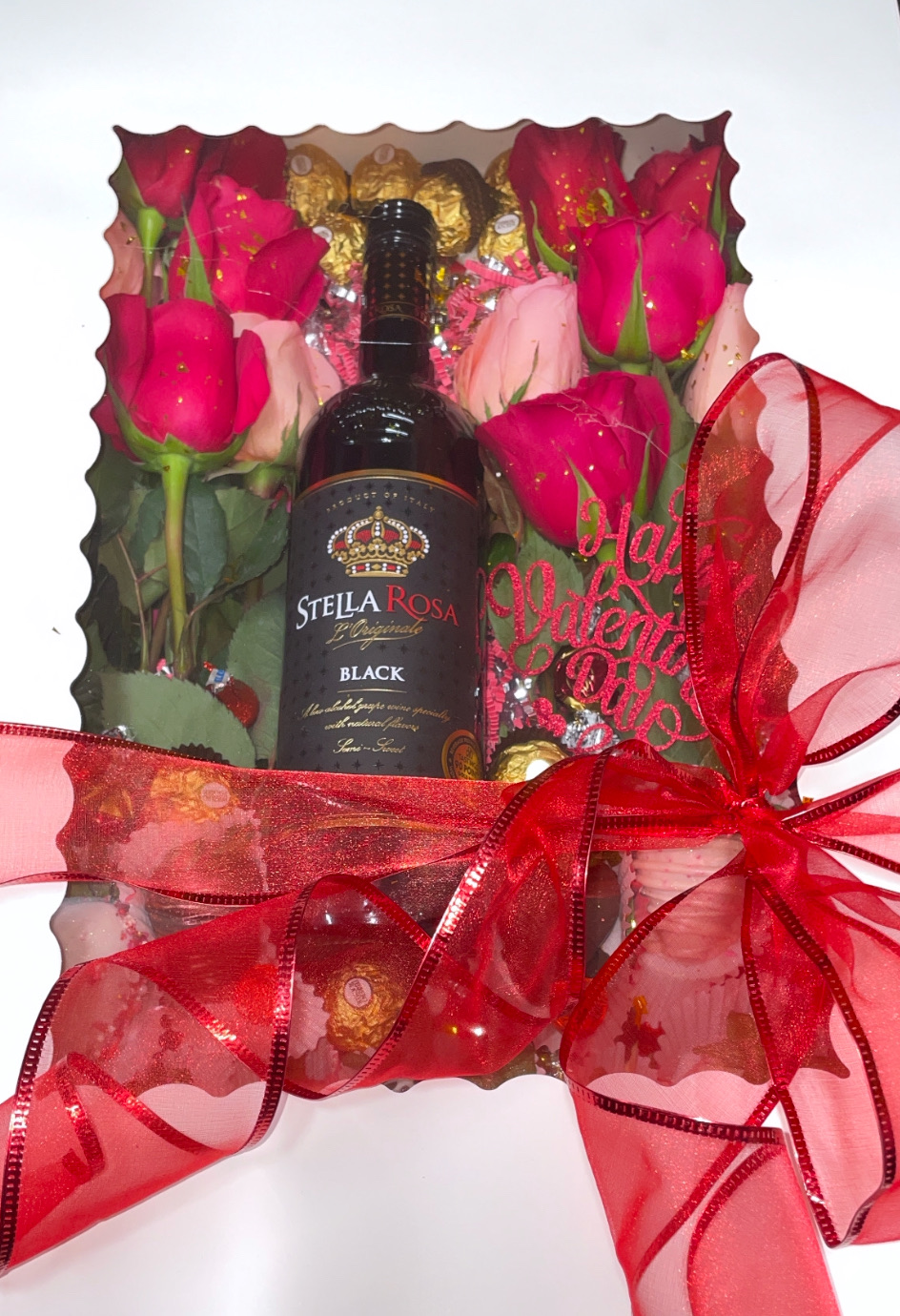 Rose & Wine Boxes
