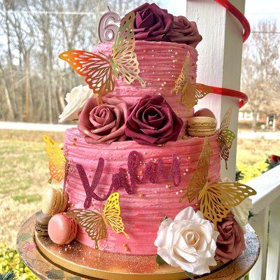 Medium Tiered Custom Cake