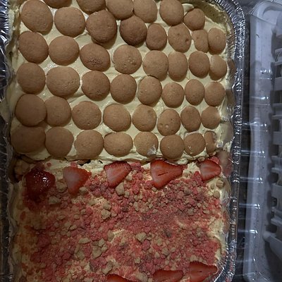 Banana/Strawberry Pudding 