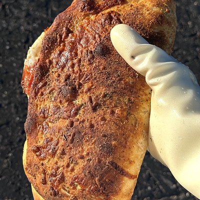 Sourdough Pepperoni Calzone