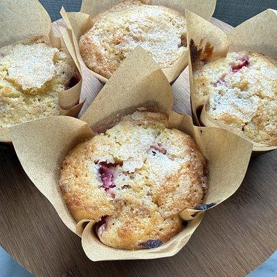 Strawberry Muffins 🍓