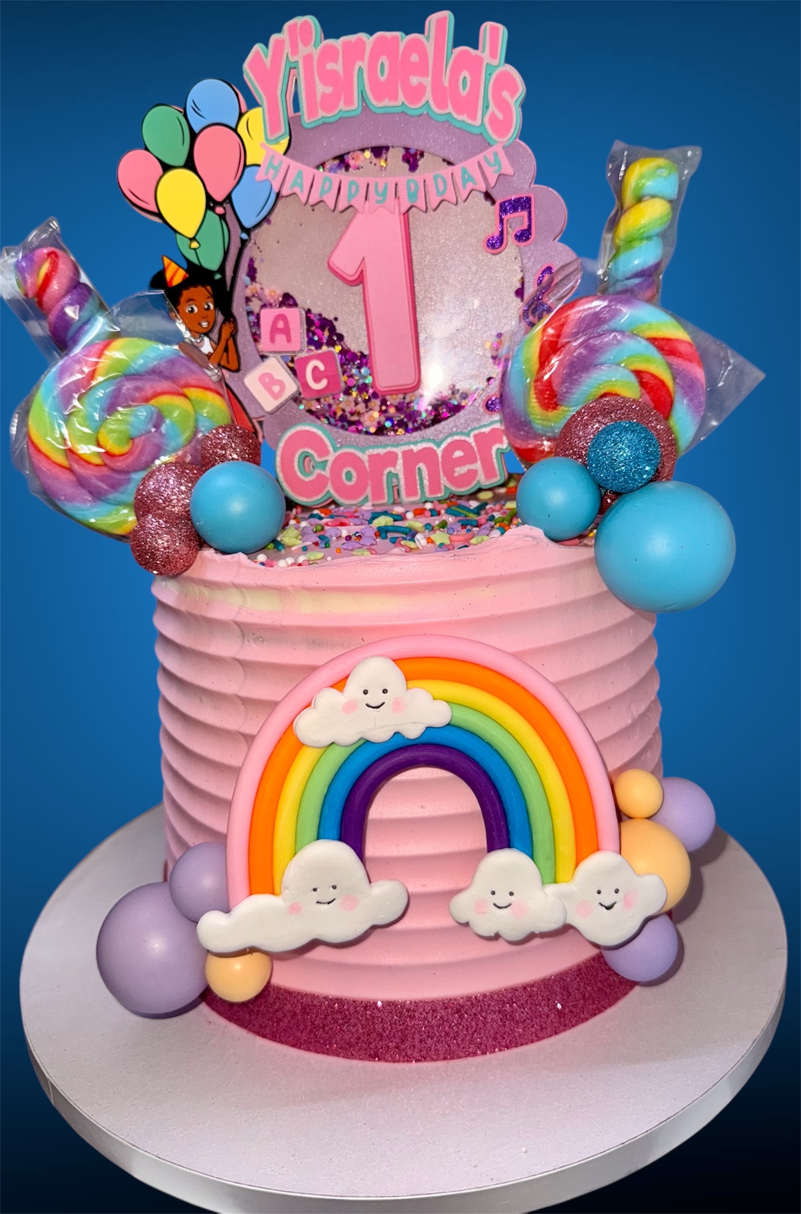 1 Tier Custom Cake