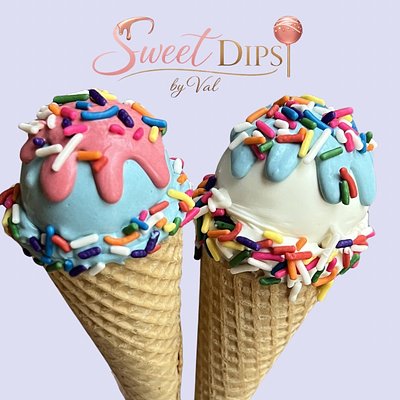 Ice Cream Cake Pops - Chocolate 