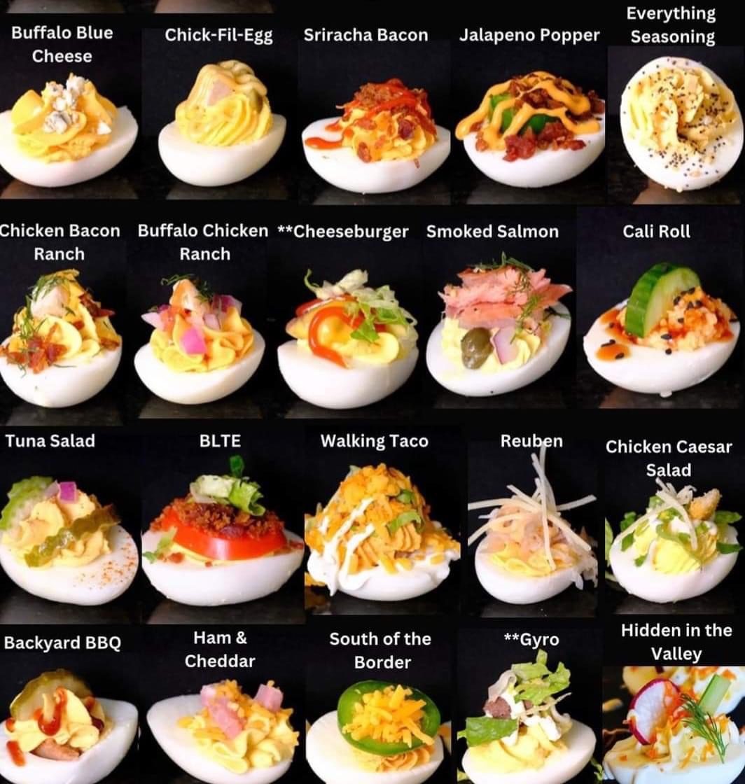 Develed Eggs - Dozen 