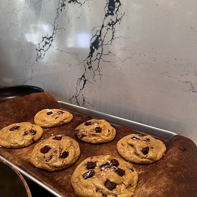 Organic Sourdough Chocolate Chip Cookies -4 pack