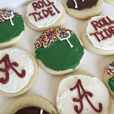 College Football Cookies