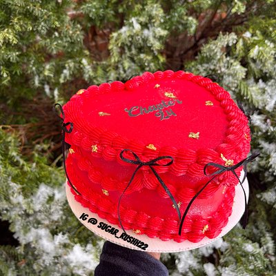 Small Heart Cake