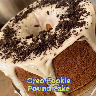 Oreo Cookie Pound Cake
