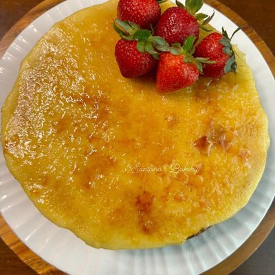 Crème Brûlée Cake