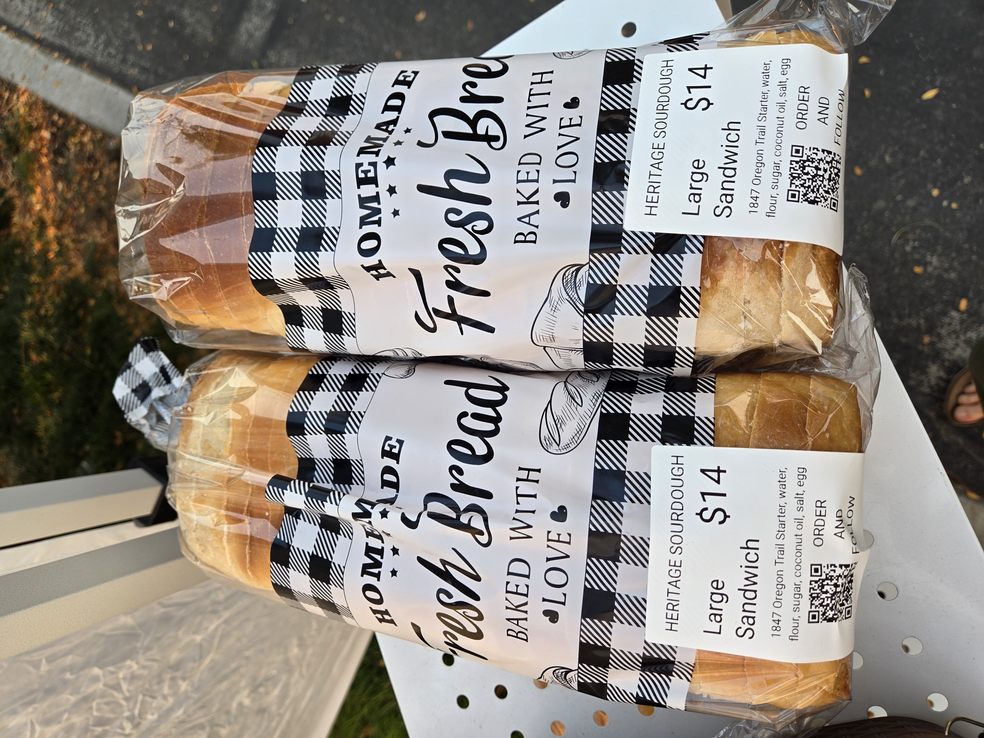 Soft Sandwich Loaf (Large)