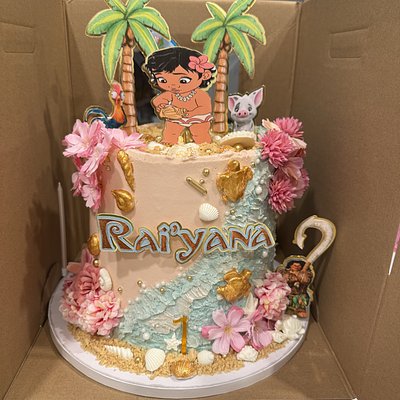 8” Round Cake / 3-Layers (Serves 26-30 | Custom Design Included)