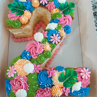 Sheet Cake 1/4 Sheet or Number Cake 