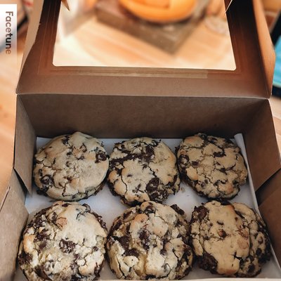 6 Pack Chocolate Chip Cookies