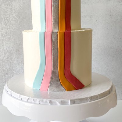 Custom 2 Tier Cake (Serves 32-38)
