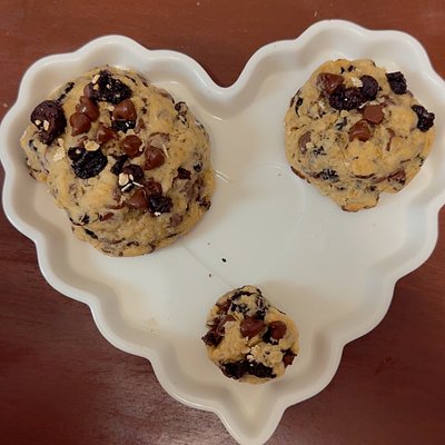 Cherry Oat Crumble Dream Sourdough Cookies- Single 3oz OR 6oz