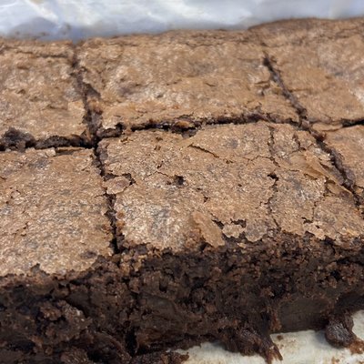 Single Large Thick Brownie