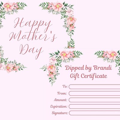 Mother's Day Gift Certificate 