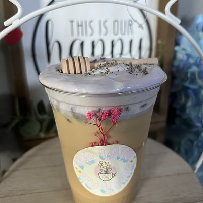 Honey Lavender Latte