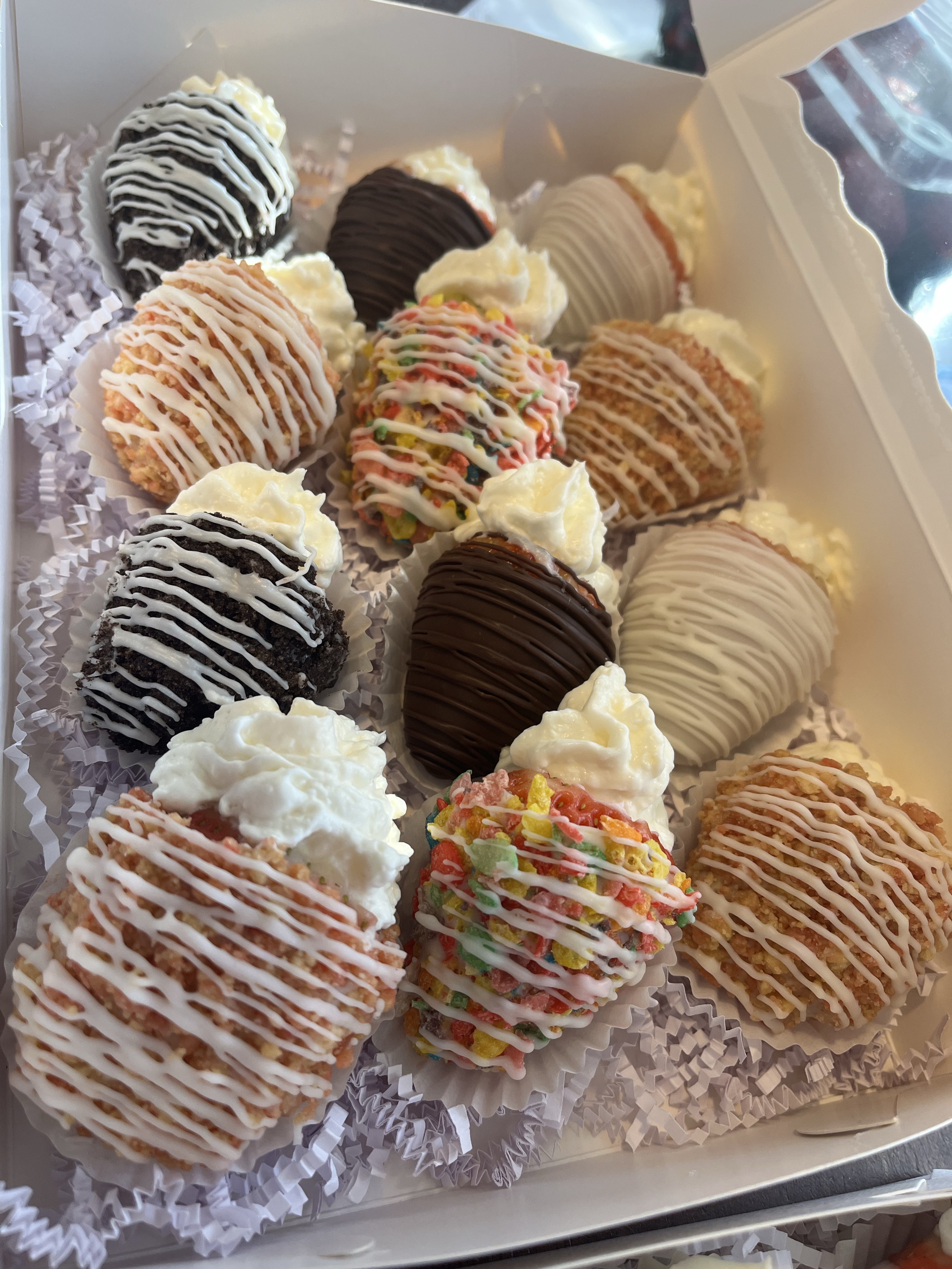 Cheesecake stuffed Variety Box