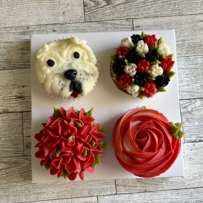 4 Pc. Game Day Blooms