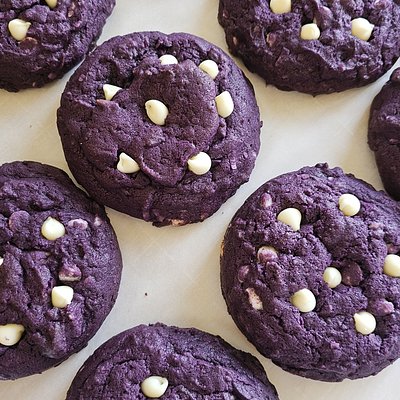 Ube Cookies- 8 Pieces