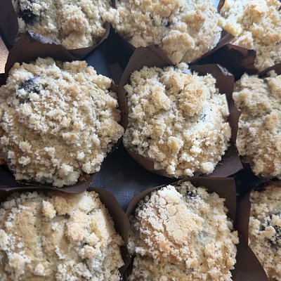 Sourdough Blueberry Lemon Muffins 4 Pack