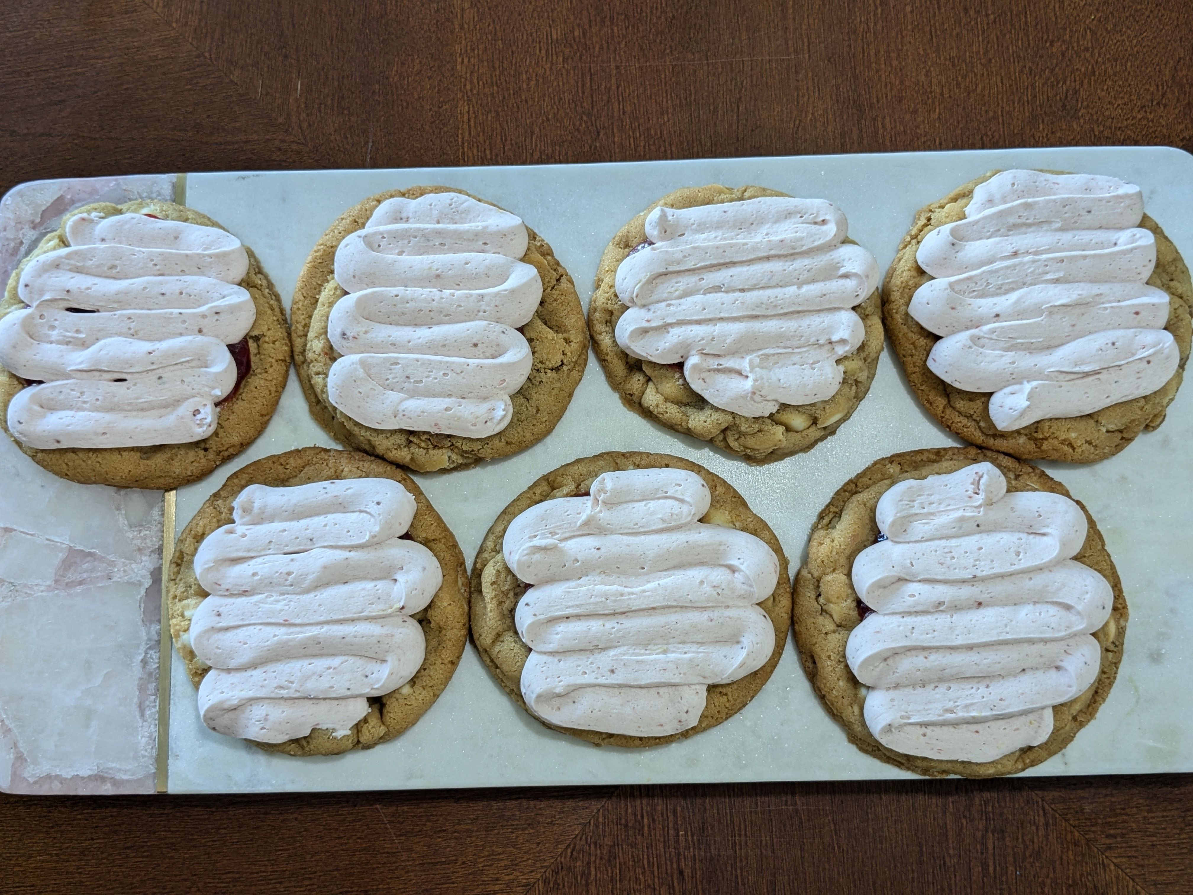 Strawberry Lemon Cookies
