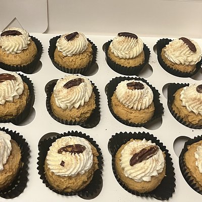Sweet Potato Pie Cupcakes