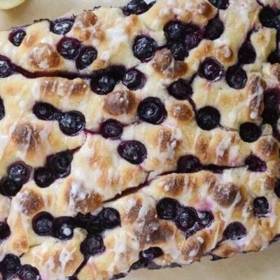 Blueberry & Lemon Focaccia 