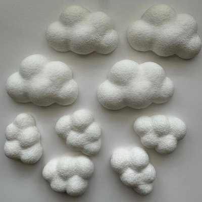 Fondant 3d Clouds