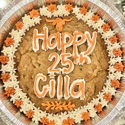 Custom Chocolate Chip Cookie Cake Round
