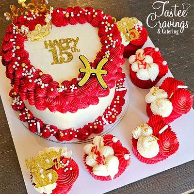 Bento Box w/Heart Cake 