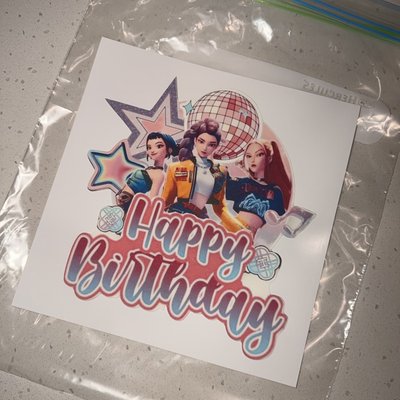 Edible Image (Cake Topper)
