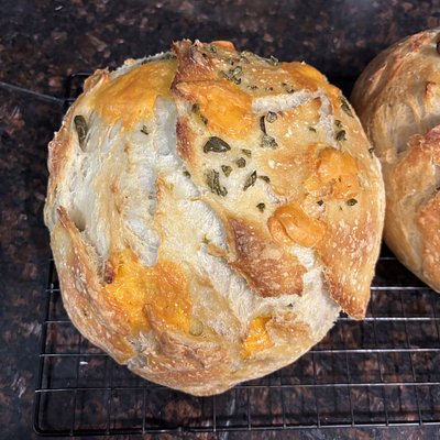 Jalapeño Cheddar Artisan Loaf