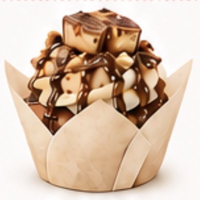 Peanut Butter Lava Cupcake