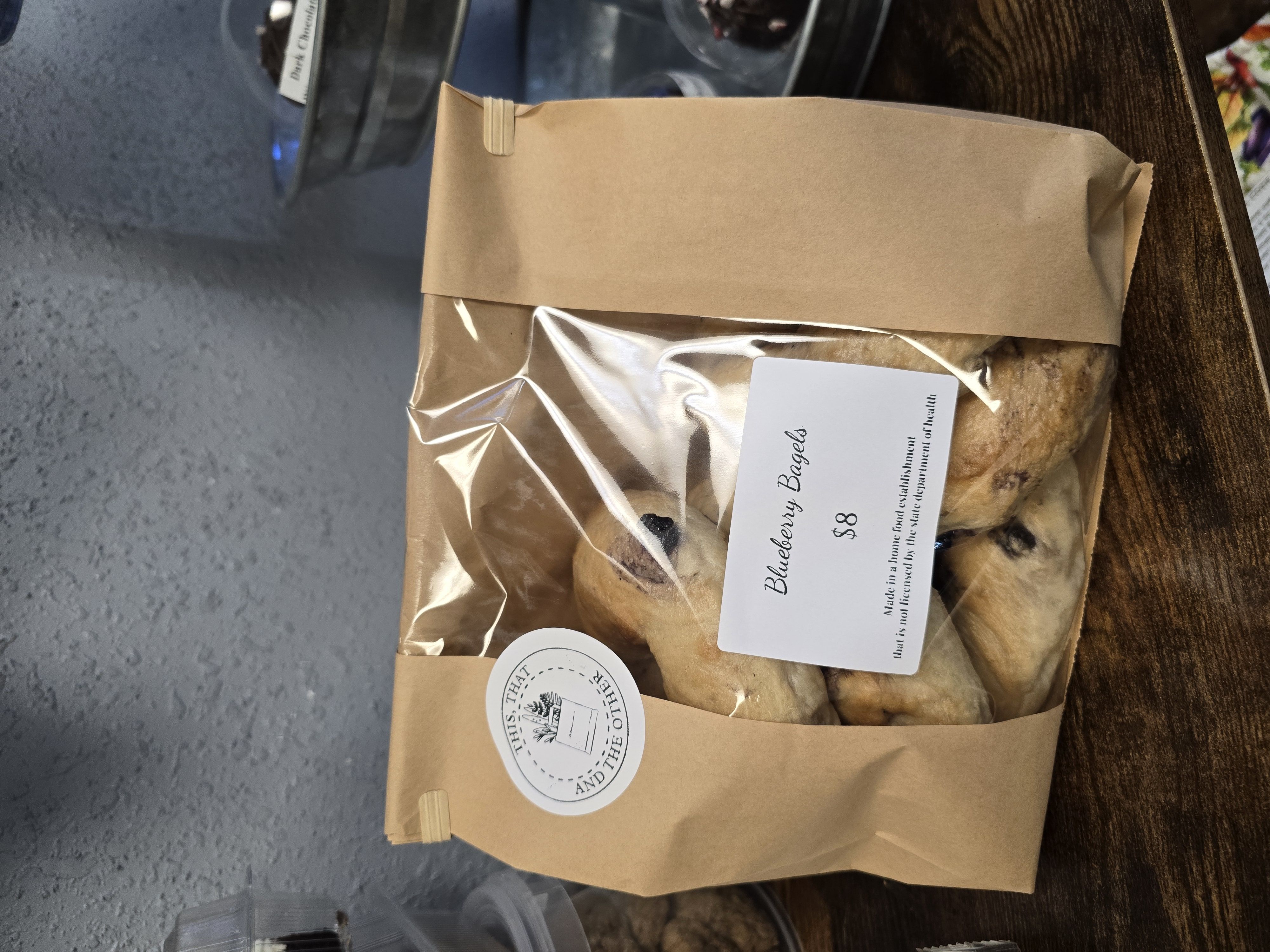 Bagels Blueberry 