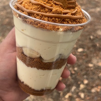 Cookie Butter Banana Pudding Cup