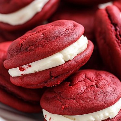 Gourmet Red Velvet Cookie Sandwiches(2)