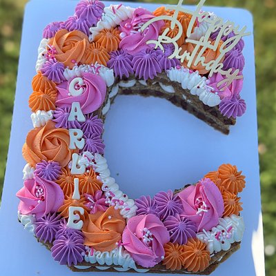 Letter/Number Cake 