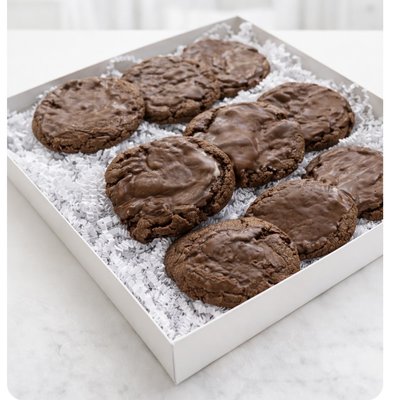 Double Chocolate Mint Cookies