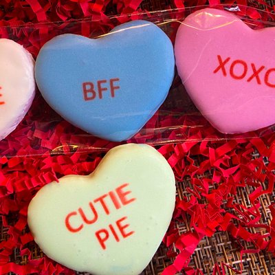 Conversation Hearts Mini Pack Of 3