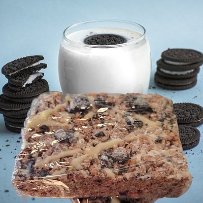 Cookies & Cream Rice Krispy Bar (vegan)💥