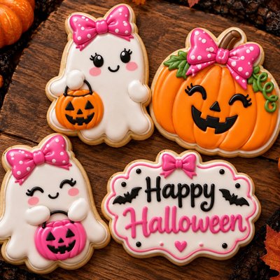 Halloween Custom Sugar Cookies