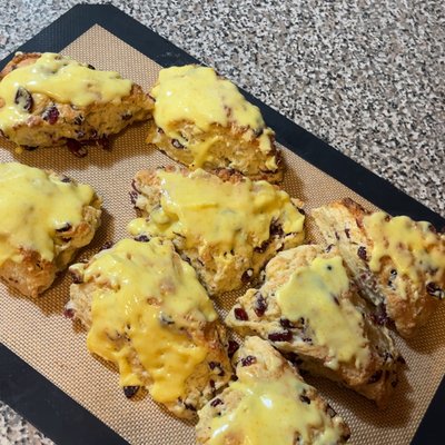 Orange Cranberry Sourdough Scone 4 Count
