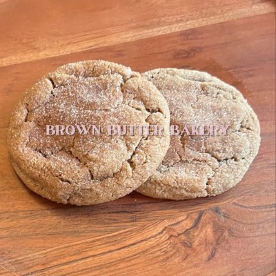 Brown Butter Brown Churro Cookies