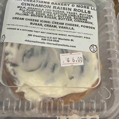 Cinnamon Raisin Cinnamon Roll