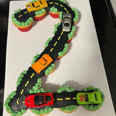 Number Cakes (Cupcakes)