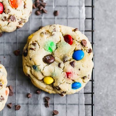 M&M Cookies 6 Pack 